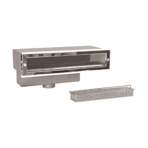 Szkimmer Inox fóliás -Slim 450