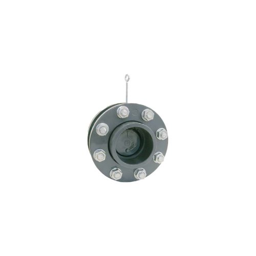 Rugós csappantyú karimákkal D315 PN10