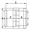 BM karmantyú fémgyűrűvel D63x75-2"