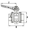 Pillangószelep Netvitc® System D160 