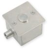 Beépítő inox doboz 1 piezo kapcsolóhoz