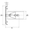 Szívóidom D50-63 1 1/2" betonos
