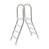 Kétágú inox létra 4 + 4 fokos, max 1,2m