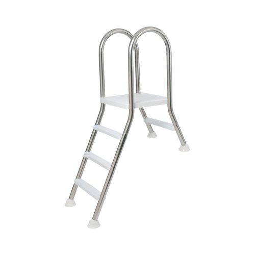 Kétágú inox létra 1 + 4 fokos, max 1,2m