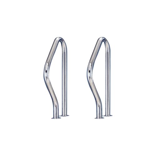 Korlát, 795 x 490mm AISI316L - 1 pár