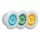 RGB LED 16W fóliás homok