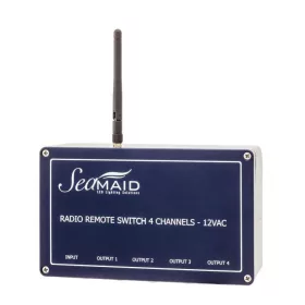   Rádióvezérléses Távkapcsoló 4 csatornás 8 gombos 12V/120W