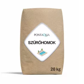 Kvarchomok szűrőtöltet / 1,0 - 2,0 mm / 25kg