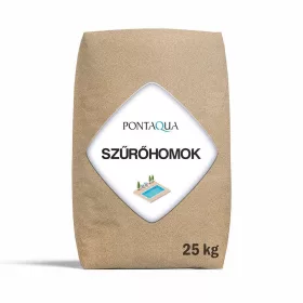 Kvarchomok szűrőtöltet 2,0 - 4,0 mm / 25 kg