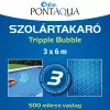 Szolár takaró 3 x 6 m 500micron Tripple Bubble
