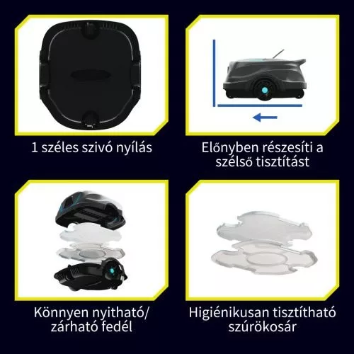 PONTAQUA AIGO akkumulátoros automata porszívó