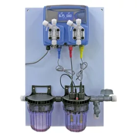   Automata vegyszer mérő és adagoló, pH és H2O2 vezérlőegység WDPHOS 4-10l/h-3bar
