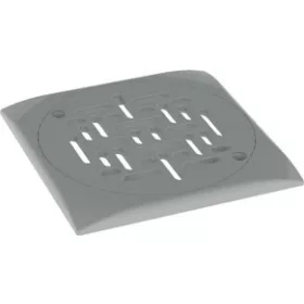 Design Fenékürítő fedél szürke