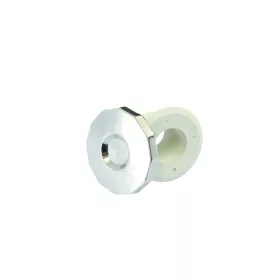 Porszívó csatlakozó betonos, inox előlap