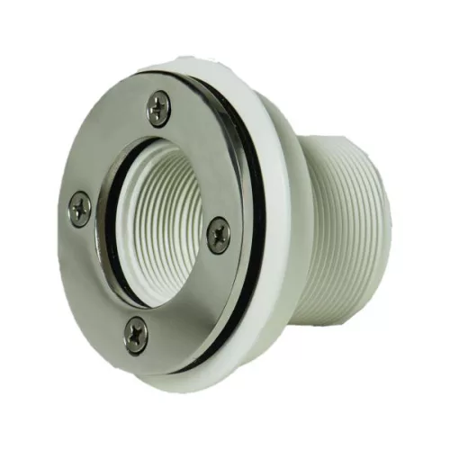 Porszívó csatlakozó fóliás, inox előlap