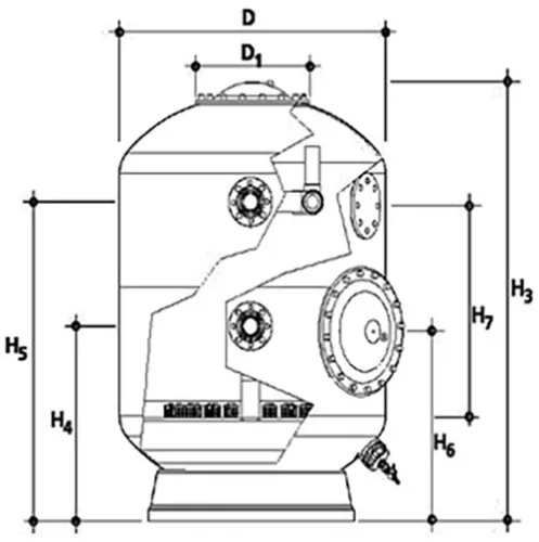 TRB Norm Ø2000 1,2m 94 m³/h D225/200