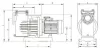 MAGNUS-4 1000 IE3 AISI 316L 126 m³/h H=10m 10,0 HP 230V/400V