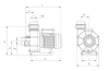 AQUAJET 80m3/h H=8m 5,5HP 400V