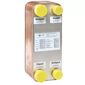 Lemezes hőcserélő D-PWT 50 kW / 55°C