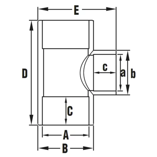 T idom, szűkített D110x63