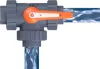 Motoros golyóscsap 3 utas PTFE "L" D75
