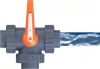 Motoros golyóscsap 3 utas PTFE "L" D75