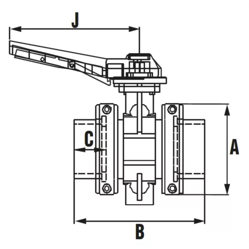 Pillangószelep Netvitc® System D90