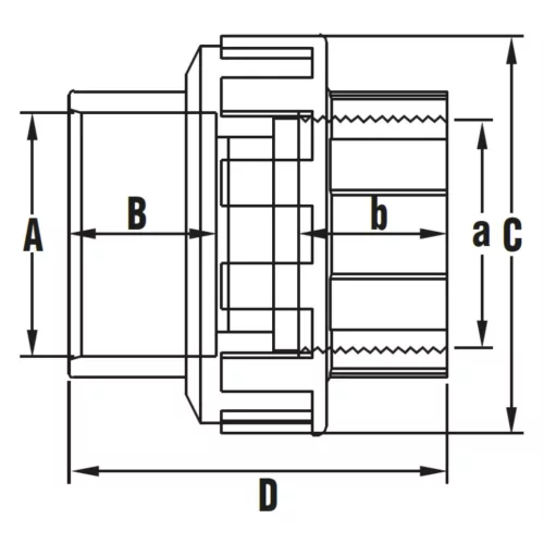Hollander BM D25x3/4"