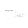 Vízkés PB-1200-150, 16w LED