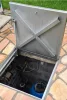 Aknafedél 900/35 teleszkópos AISI316