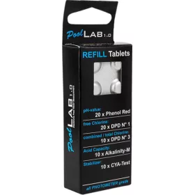 PoolLab 2.0 fotométer póttabletta szett
