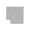 Gránit szegélykő sarok elem Silver 23cm