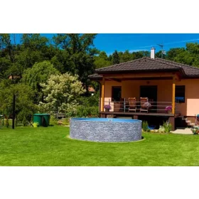 Azuro kör Stone, kék 3,6x0,9m