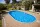 Ibiza oval kék; 3,20 x 6,00 x 1,50m