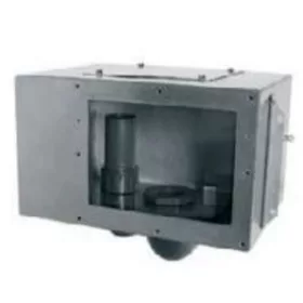 Acél szkimmer A-201 ( AISI-316L ) beton medencékhez