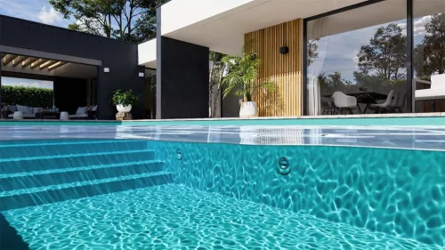 Aquastone CGT medencefólia – CARIBBEAN GREEN