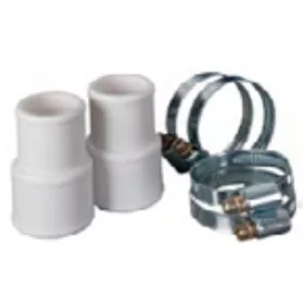   Tömlő tartozékok 2 csatlakozó Ø38 / 32 mm + 2 pár csőbilincs