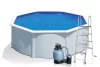 Ø 350 x 120 cm KÖR MEDENCE350X120+Homokszűrő+Létr fehér
