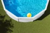 Ø 350 x 120 cm KÖR MEDENCE350X120+Homokszűrő+Létr fehér