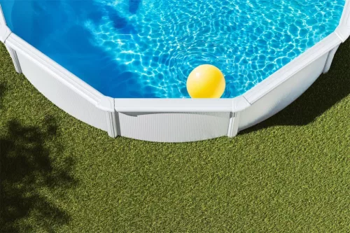 Ø 460 x 120 cm kör medence, fehér