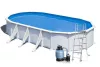 OVÁL MEDENCE 730x375x132 +Homoksz