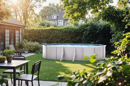 OVÁL MEDENCE 730x375x132 +Homoksz