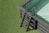 Gre WPC kompozit 606x326x124cm téglalap medence szett