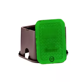   Hunter szelepdoboz zöld fedéllel 20cm magas 19x27cm széles