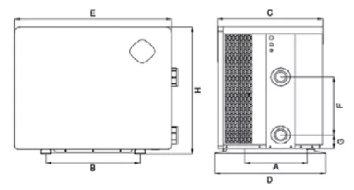 Aquaforte Mr. Perfect hőszivattyú max. 8,7 kW