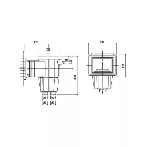 GEMAS – standard fóliás szkimmer