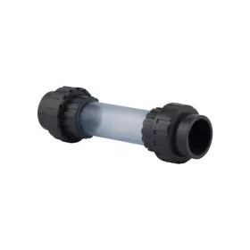 PVC-U Átlátszó csőszakasz hollanderes PN-10 D 75