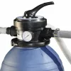 SERA  D450 (18")Homokszűrő szett- 0,75 HP előszűrős szivattyúval  9 m3 / h 6 Utas Top Szelep