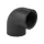 PVC U KÜLSŐ MENETES 90% könyök KM 1,1/2" X D 50