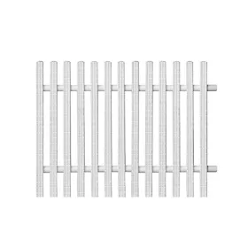Túlfolyórács Egyenes fix (195mm x 22 mm )